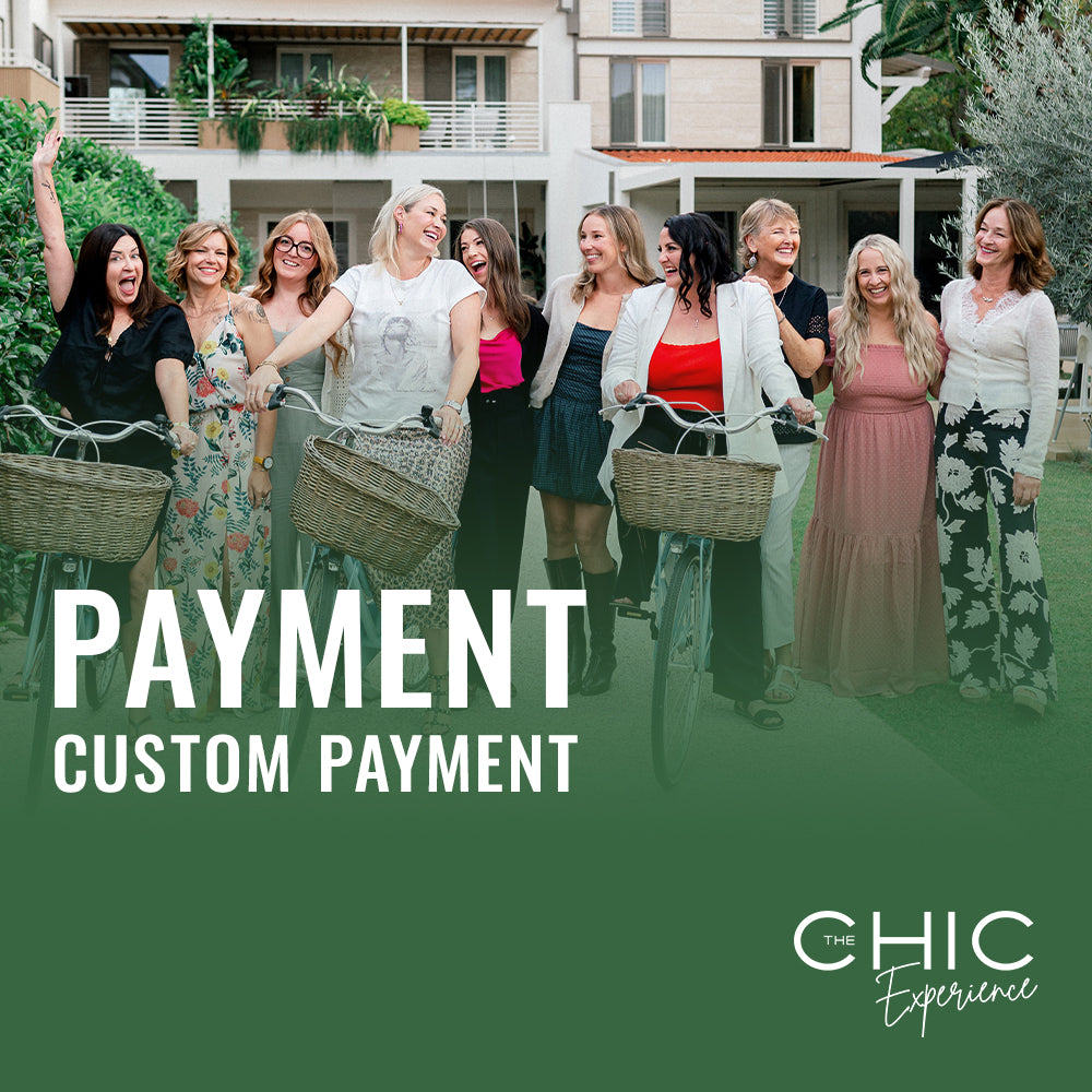 The Chic Experience Custom Payment